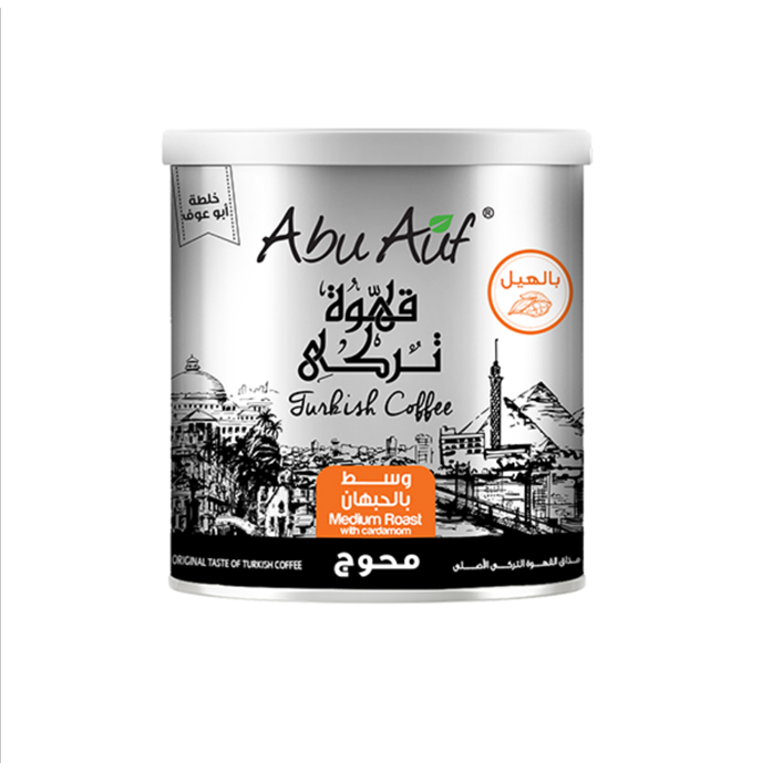 Abu Auf Medium Roasted Blended Turkish Coffee 200 gm