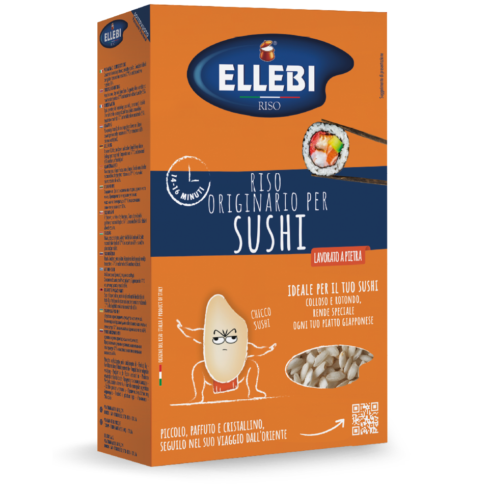 Riso Ellebi Sushi Rice - 1Kg