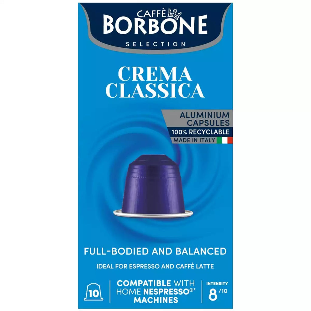 Caffe Borbone Crema Classic Nespresso Compatible (10 Capsule Pack)