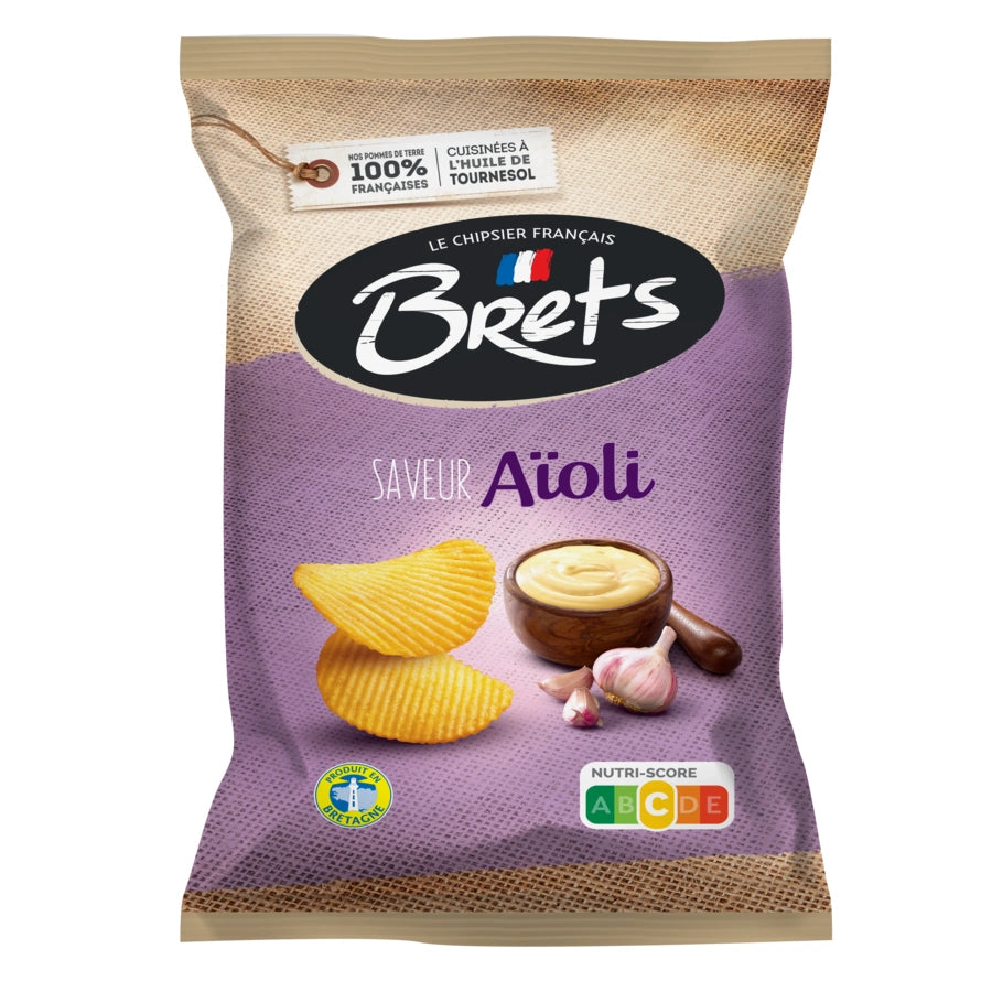 Brets Chips Aioli 125g