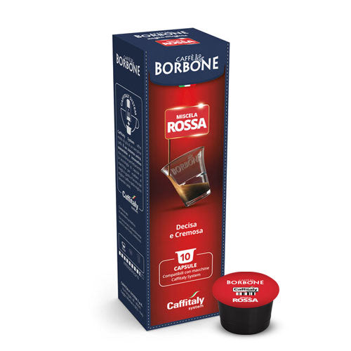 Borbone Miscela Rossa  – Caffitaly system - 10 Capsule