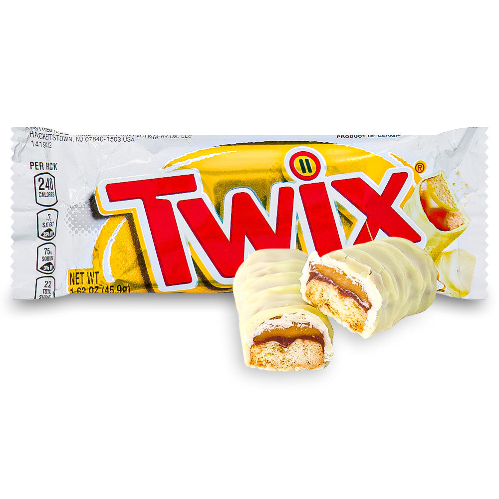 Twix White Chocolate Caramel Chocolate - 46g