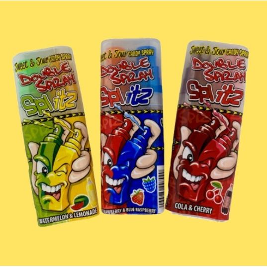 Splitz Sweet & Sour Double Spray Sour Candy Spray - 12ml