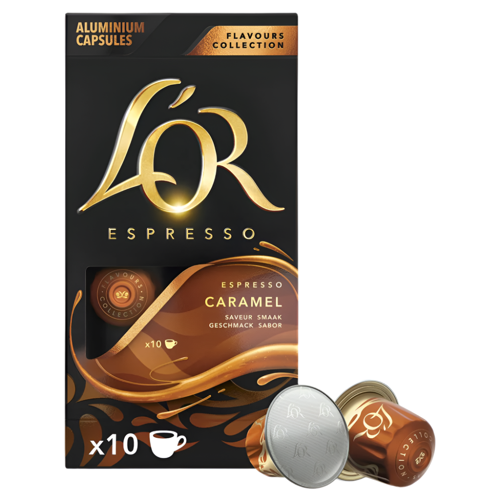 L'OR  Espresso Caramel - Nespresso Compatible (10 Capsule Pack)