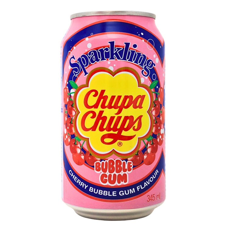 Chupa Chups Sparkling Bubble Gum Flavour - 330ml