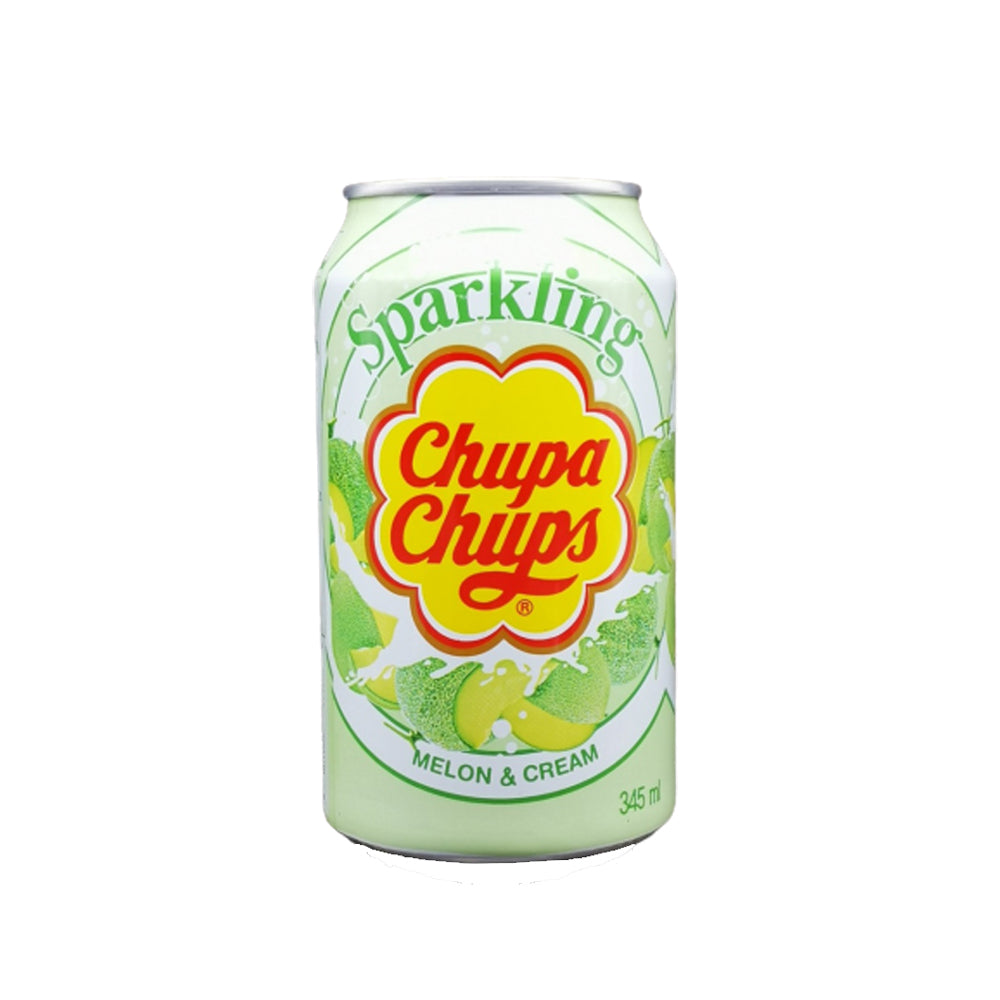 Chupa Chups Sparkling Melon & Cream - 345ml