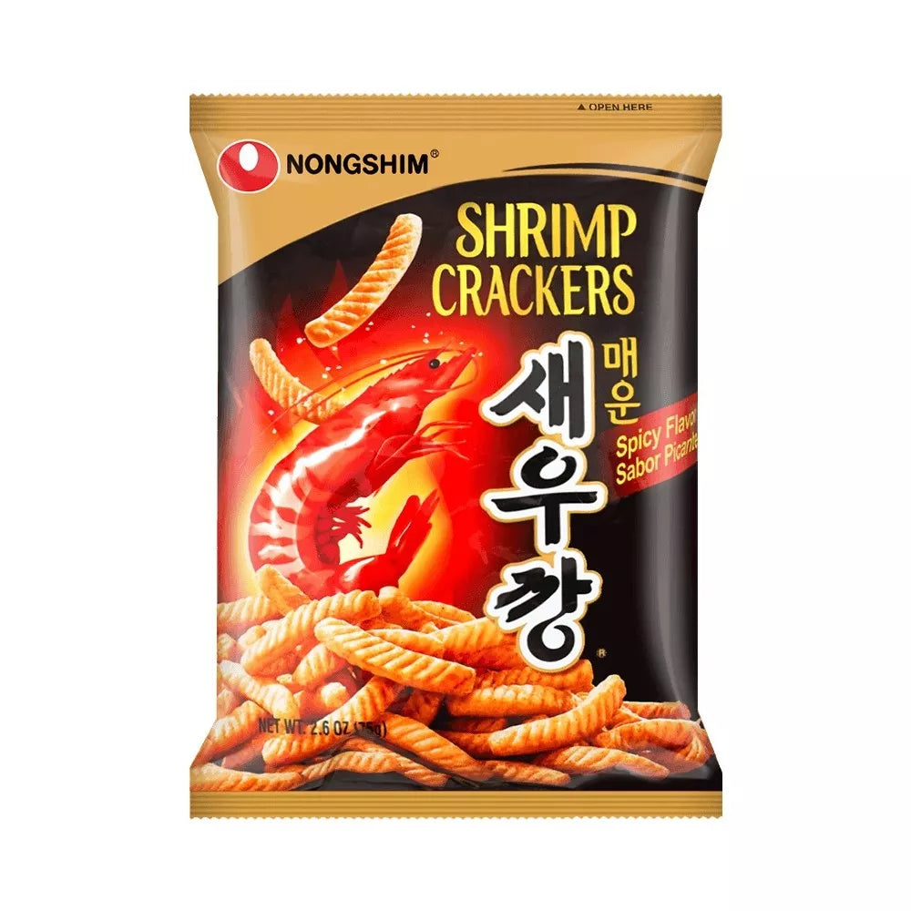 Crackers NONGSHIM (HOT & SPICY SHRIMP), 75g