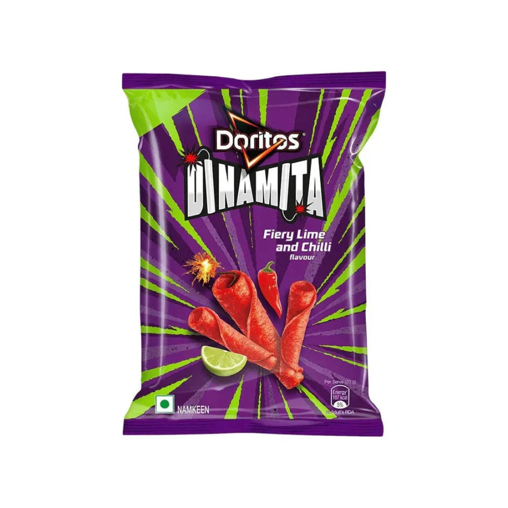 Doritos Dinamita Lime And Chilli Flavour Chips  -48g
