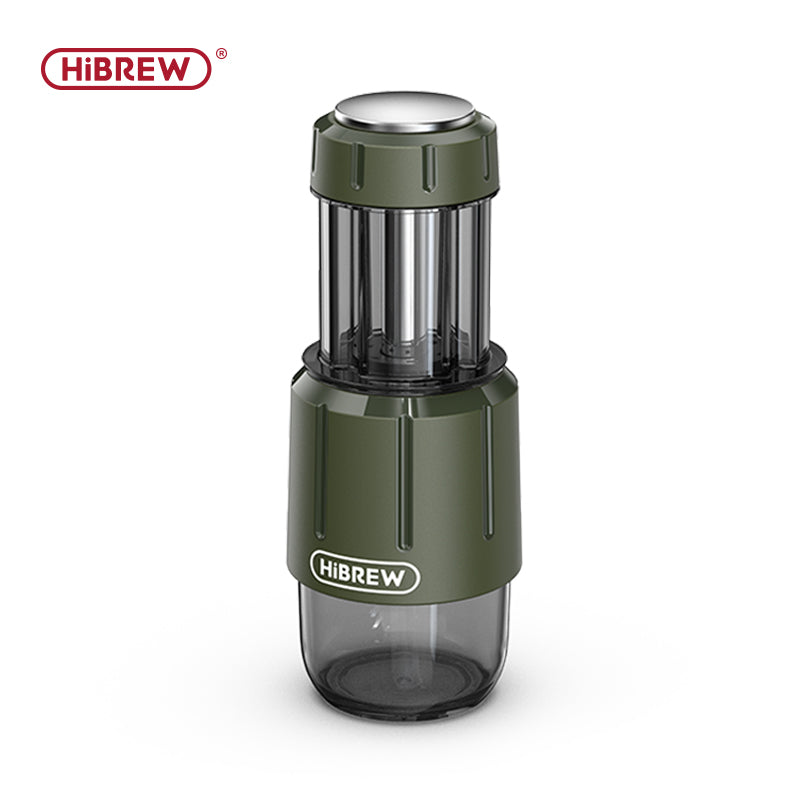 HiBREW H4D: 2 in 1 Portable Hand Press Espresso Maker
