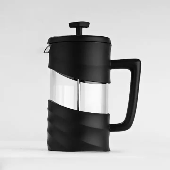 ELFP8 Glass & PP French Press Coffee Maker - 350ml