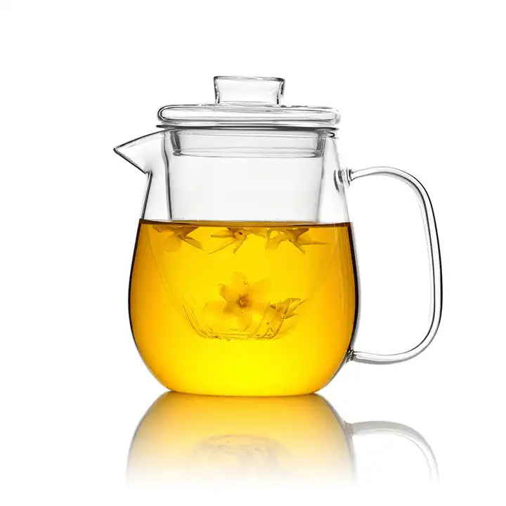 Glass Tea Pot, Heat Resistant with Glass Infuser TP04 - 500ml