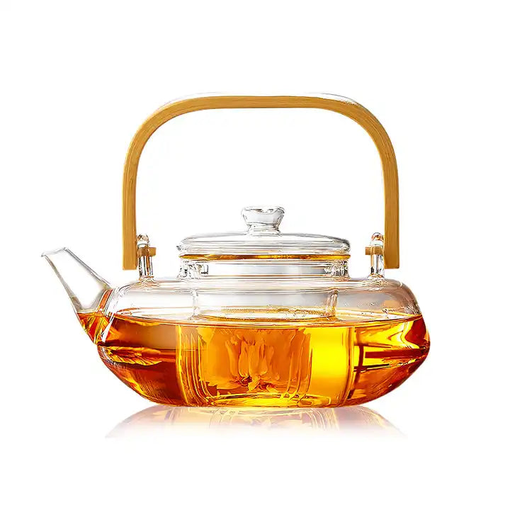 Glass Tea Pot, Heat Resistant with Glass Infuser TP02 - 800ml