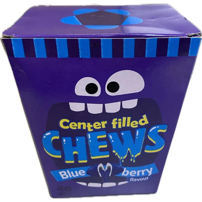 Center Filled Chews Blueberry Flavour 160g