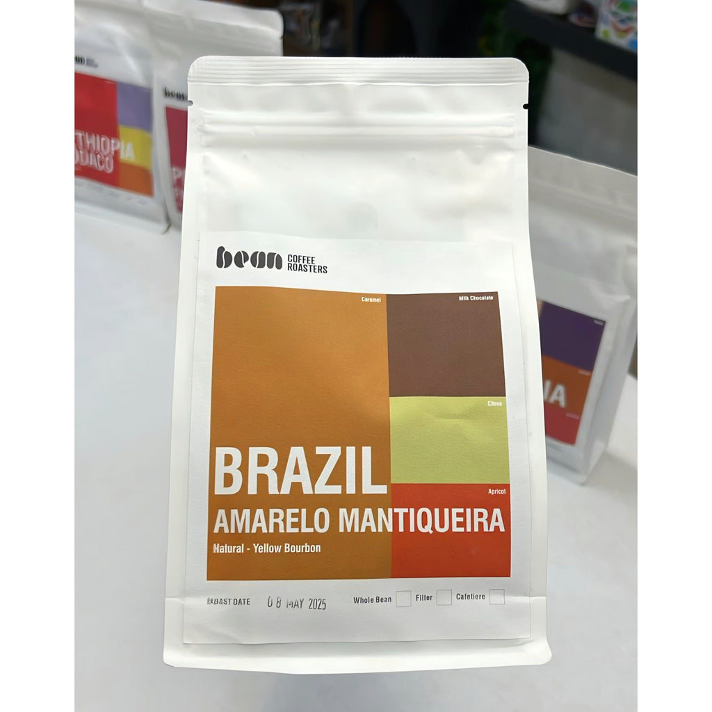 Bean Specialty Coffee, Brazil Amarelo Mantiqueira, whole Bean - 250g