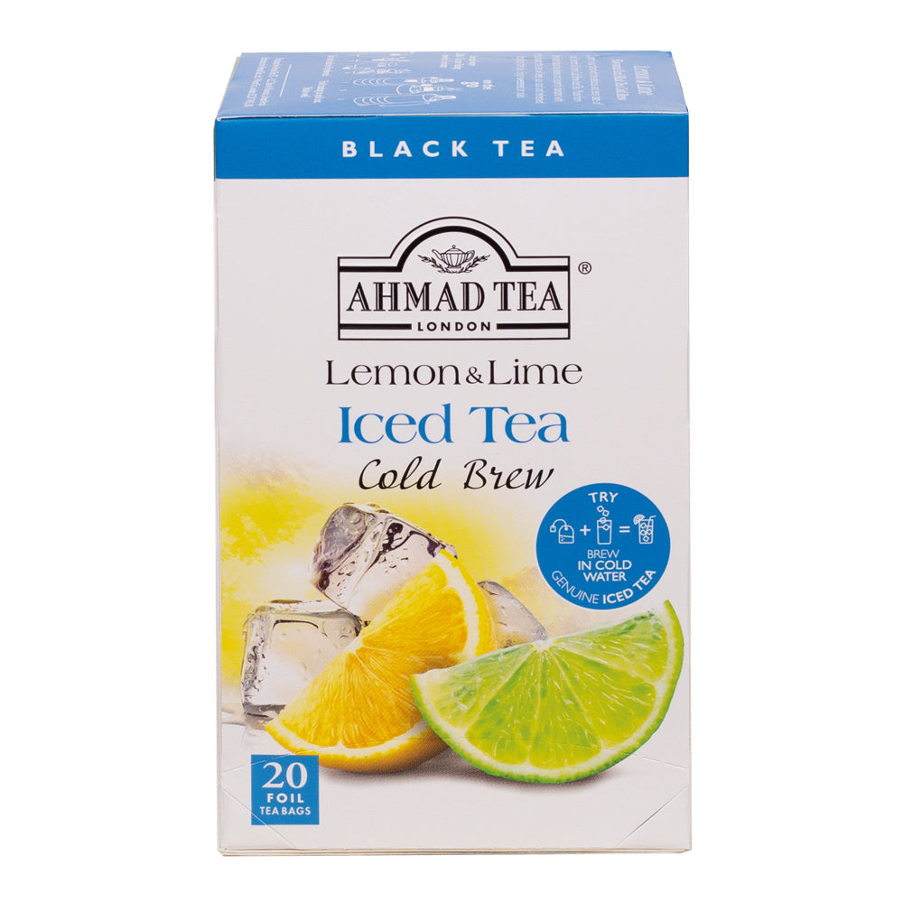 Ahmad Tea Lemon & Lime Cold Brew Iced Drink - Teabags (20)