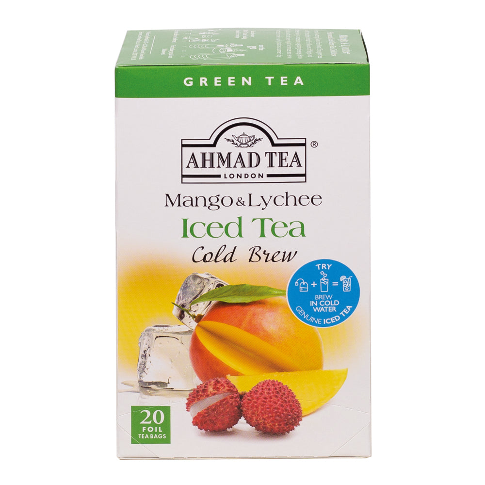Ahmad Tea Mango & Lychee  Cold Brew Iced Tea - Teabags (20)