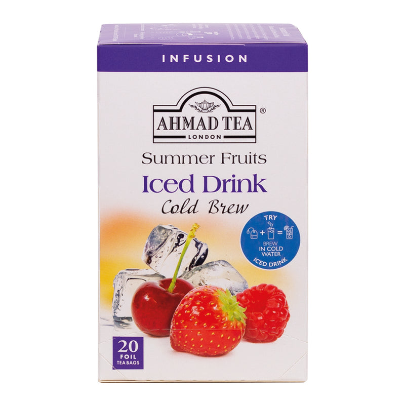 Ahmad Tea Summer Fruits Cold Brew Iced Drink - Teabags (20)