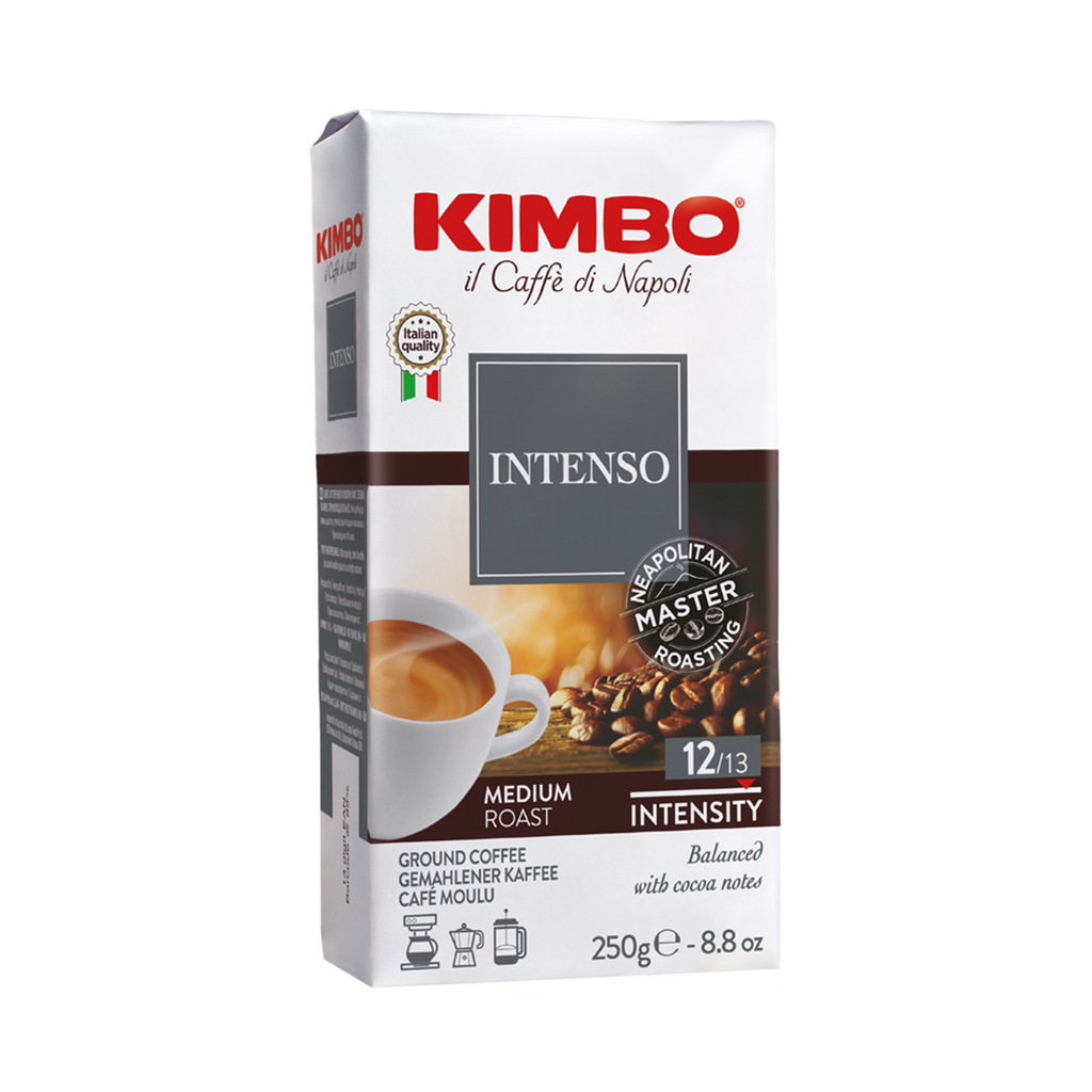 Kimbo Coffee Intenso, Ground Coffee (250g)
