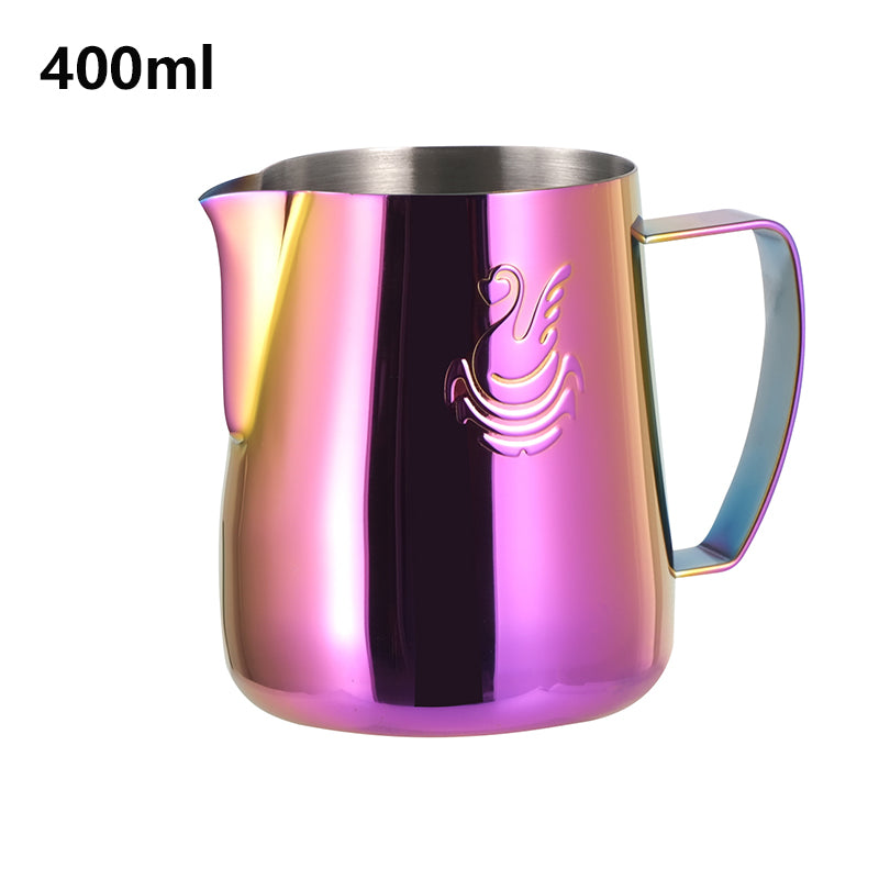 Milk Frothing Pitcher, Stainless Steel, JIBBI style - 400ml