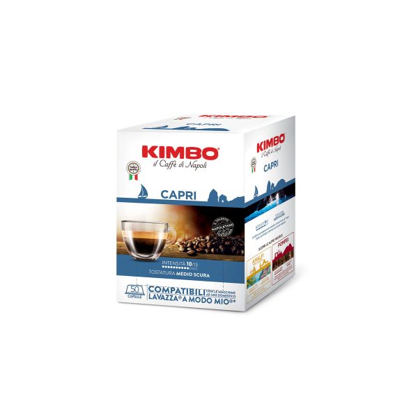 Kimbo Capri - Lavazza  A Modo Mio compatible (50 Capsule Pack)