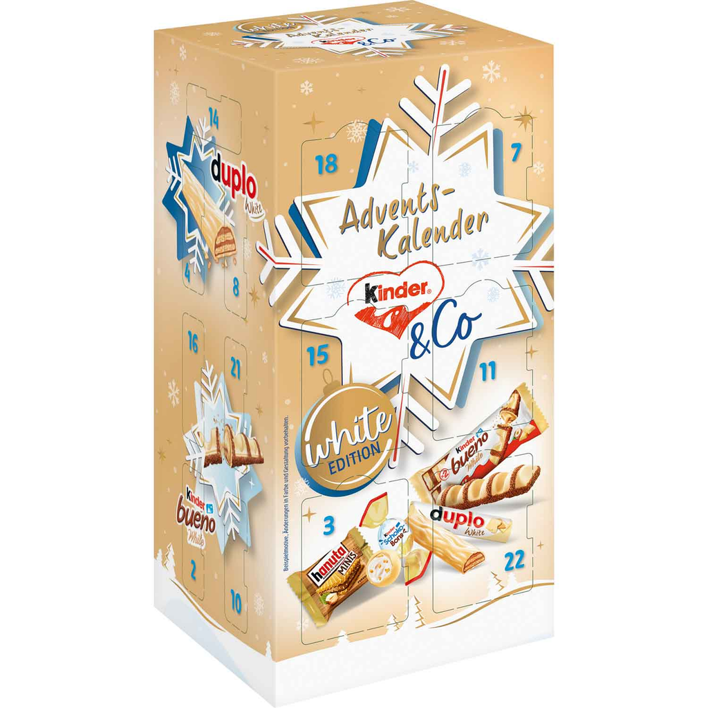 kinder & Co. White Adventskalender 263 g