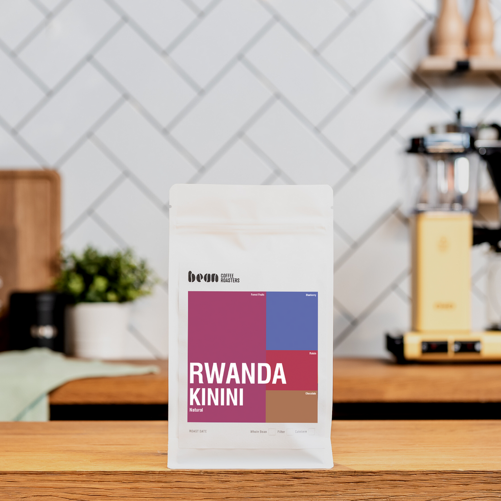 Bean Specialty Coffee, Rwanda Kinini Natural 24, whole Bean - 250g