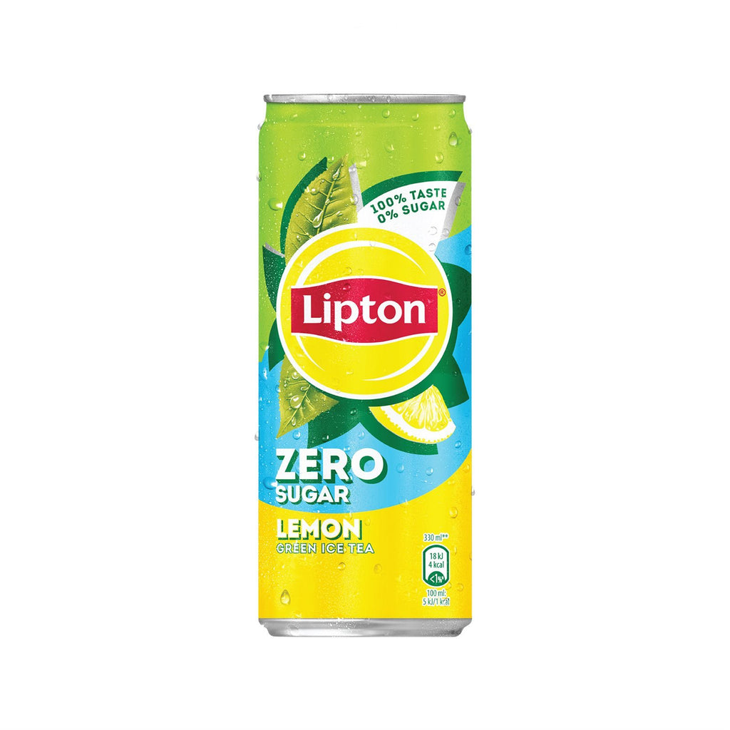 Lipton Ice Tea Lemon Zero Sugar Drink 330ml