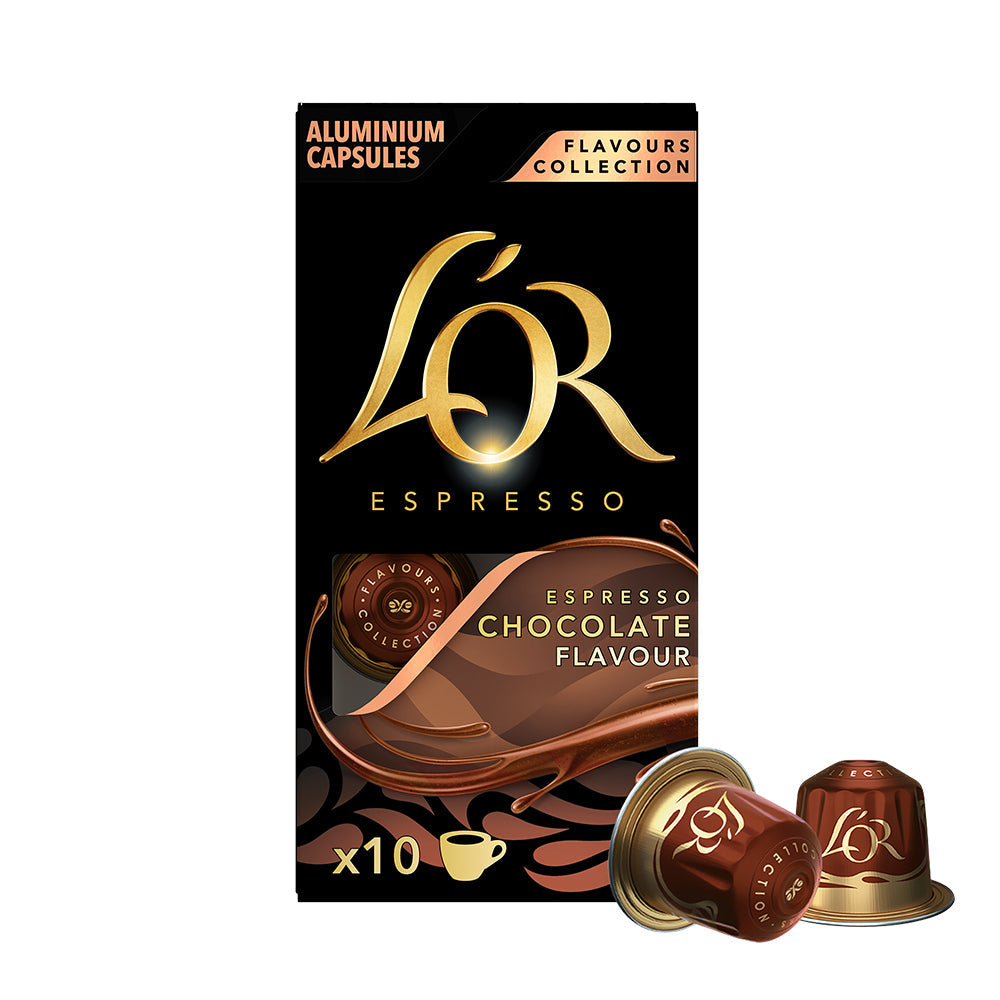 L'OR  Espresso Chocolate - Nespresso Compatible (10 Capsule Pack)