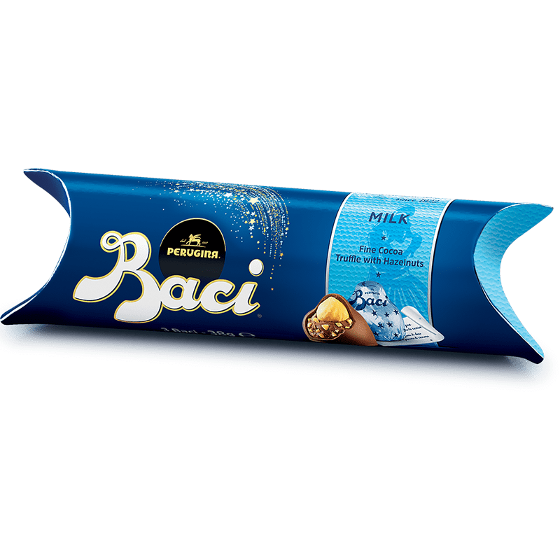 Perugina Baci Milk Chocolate Tube - 37.5gr