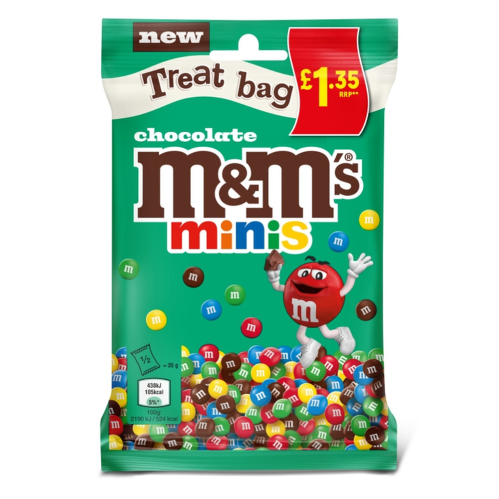M&M's Minis Bites Milk Chocolate Bag - 70g