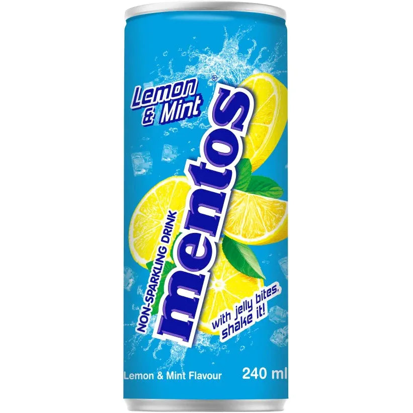 Mentos Lemon & Mint Soda - 240ml
