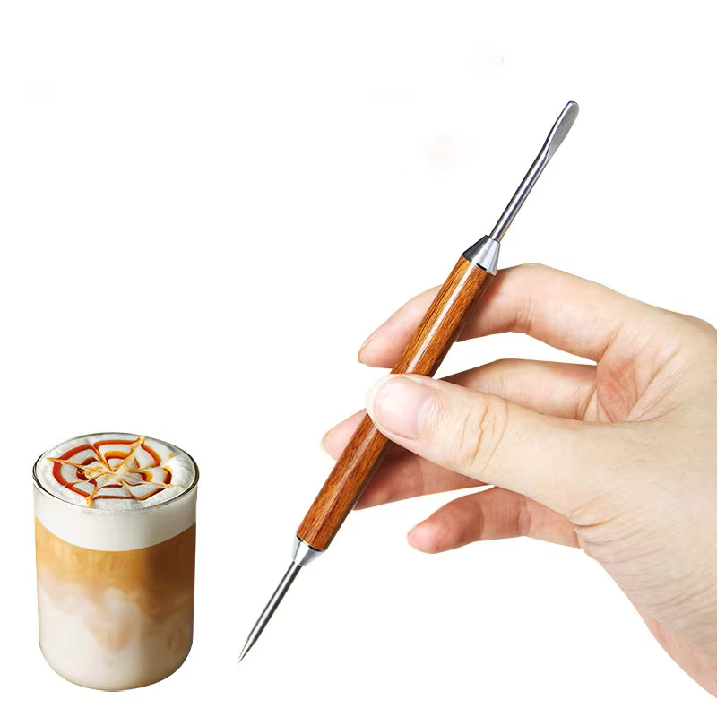 Coffee Latte Art Stainless Steel Carving Pen