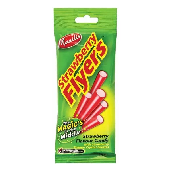 Maxilin Strawberry Flyers -90g