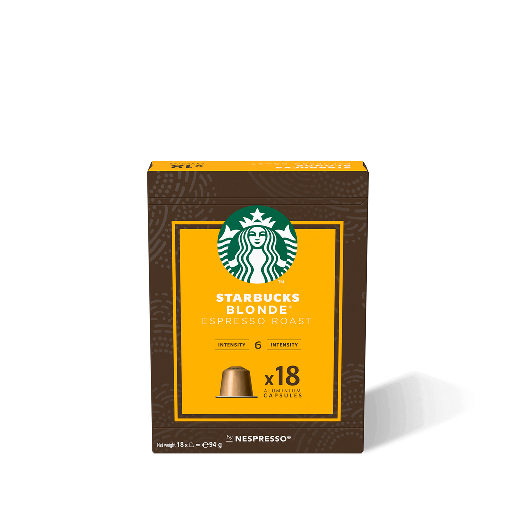 Starbucks Blond Espresso Roast - Nespresso (18 Capsule Pack)