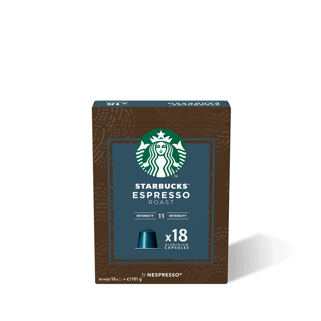 Starbucks Espresso Roast - Nespresso (18 Capsule Pack)