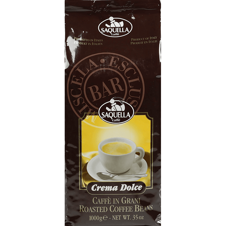Saquella Crema Dolce Bar whole bean (1kg)