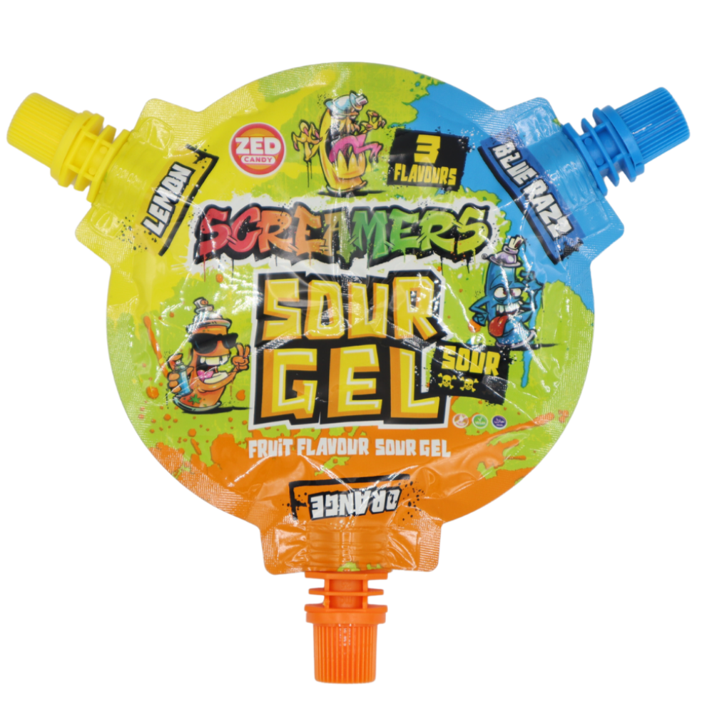 Zed Candy Screamers Sour Candy Gel - 15g