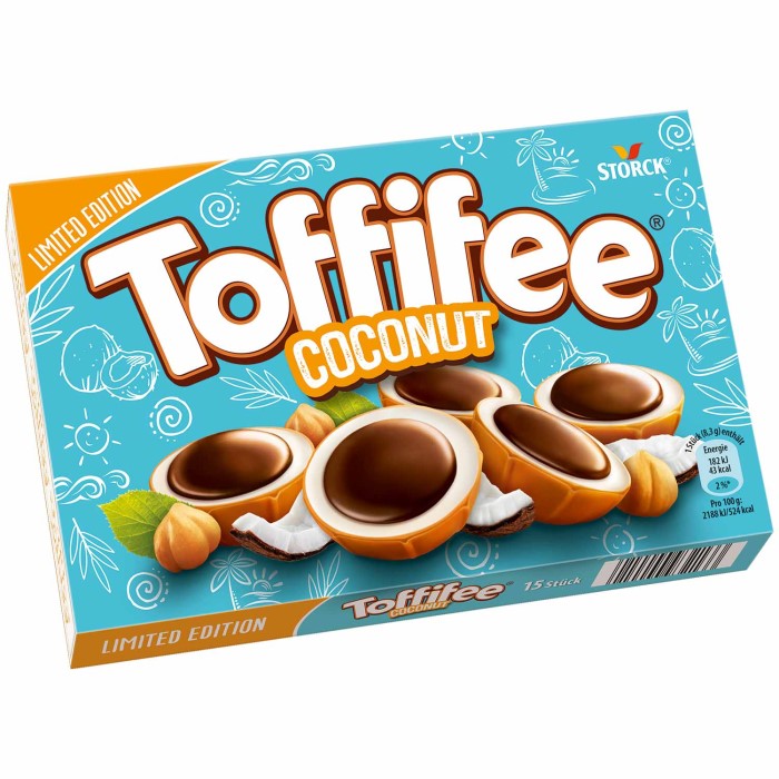 Storck Toffifee Coconut Pralinen Limited Edition - 125g – Espresso