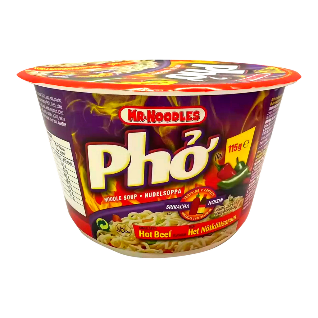 Mr. Noodles Pho Hot Beef Noodle Soup - 115g