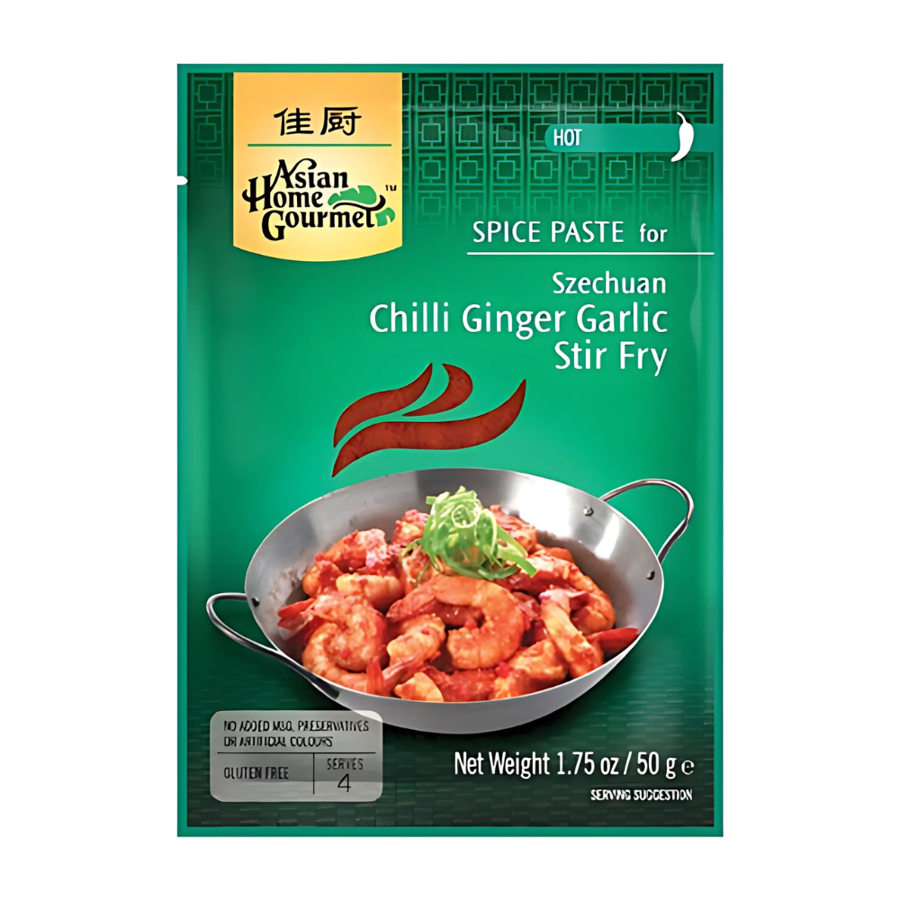 AGH Szechuan Chilli Ginger Garlic Stir fry Cooking Sauce - 50g