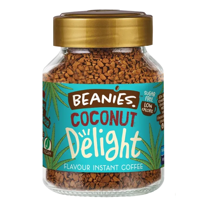 BEANIES Flavoured Coffee - Coconut Delight (50g)