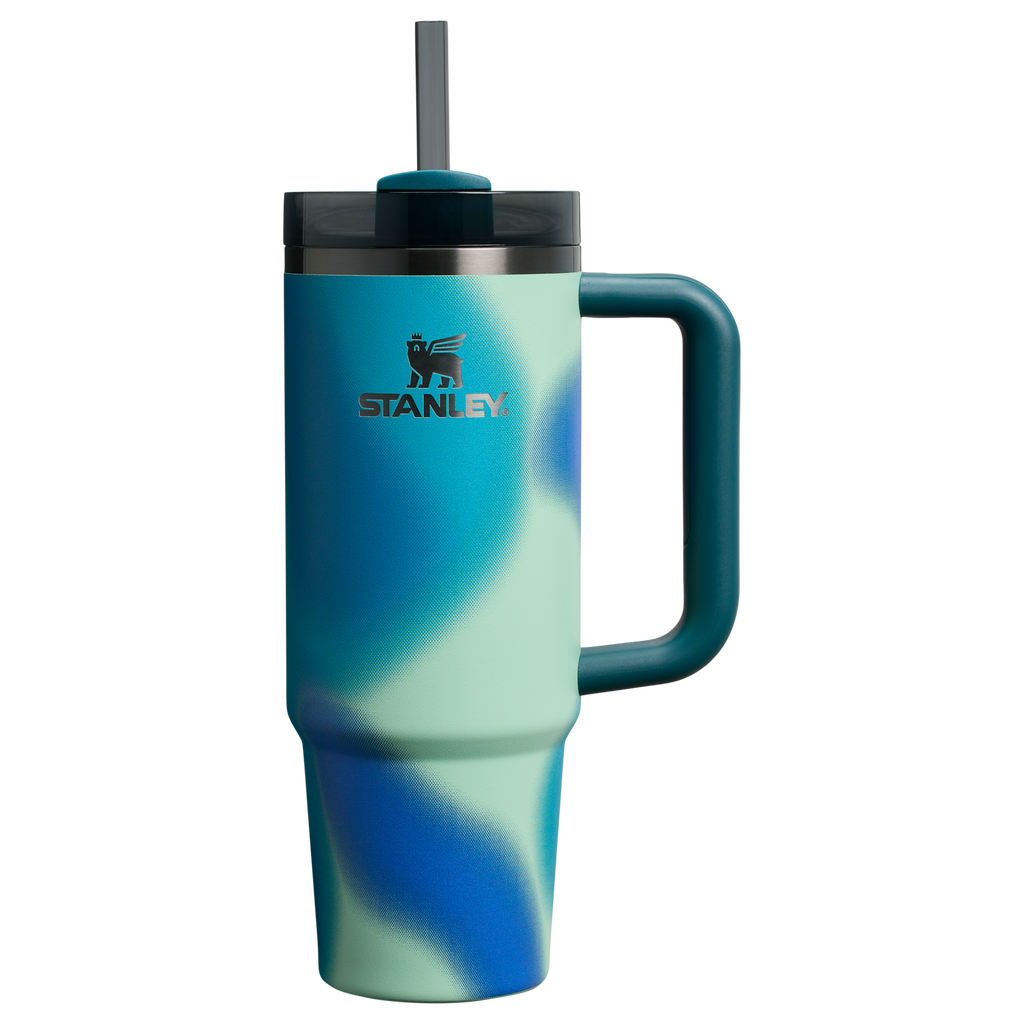 Stanley The New Frequency Quencher H2.O FlowState™ Tumbler : 30 oz - Coastal Teal Motion