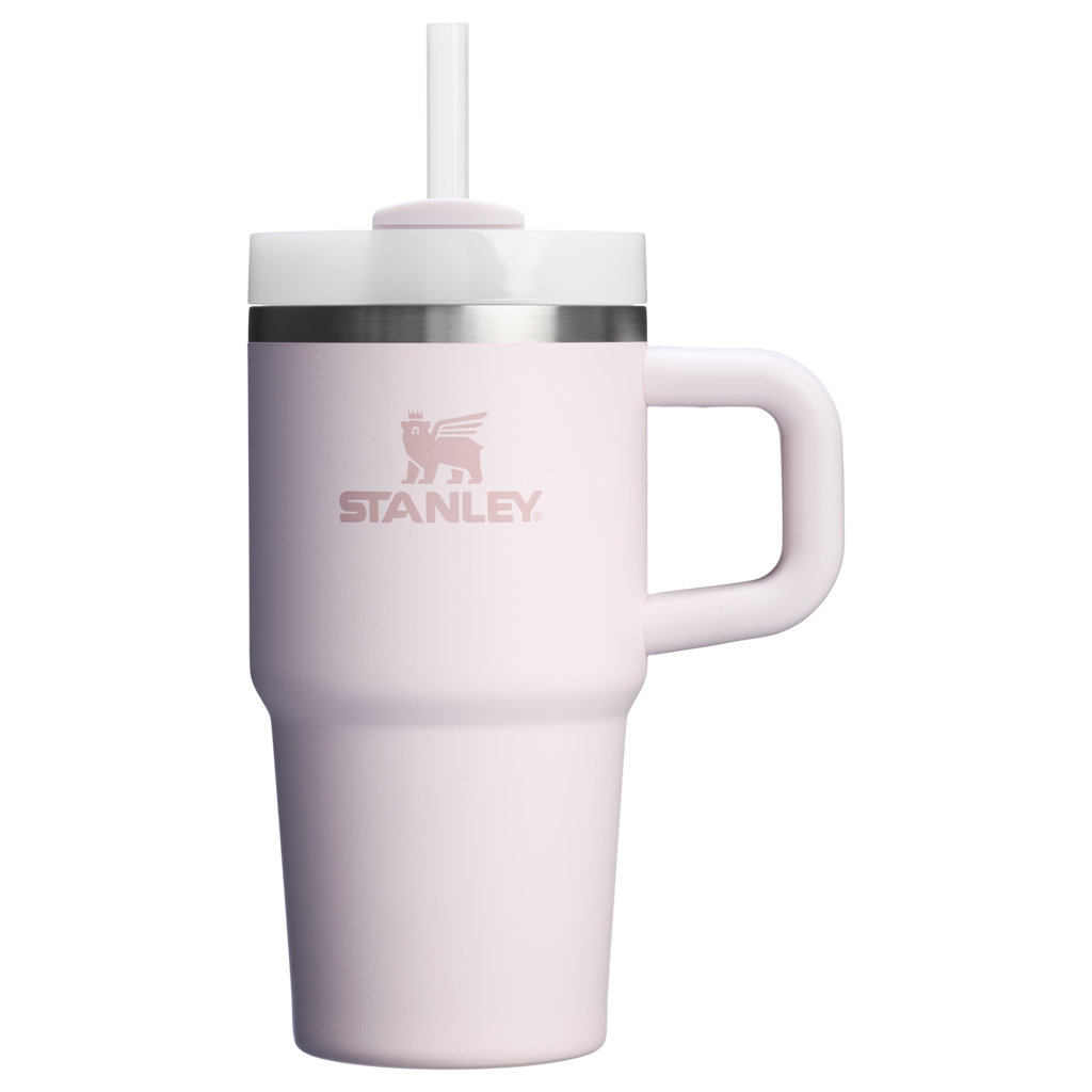 Stanley The Quencher H2.0 Flowstate Tumbler: 20 Oz with Handle - Rose Quartz 2.0