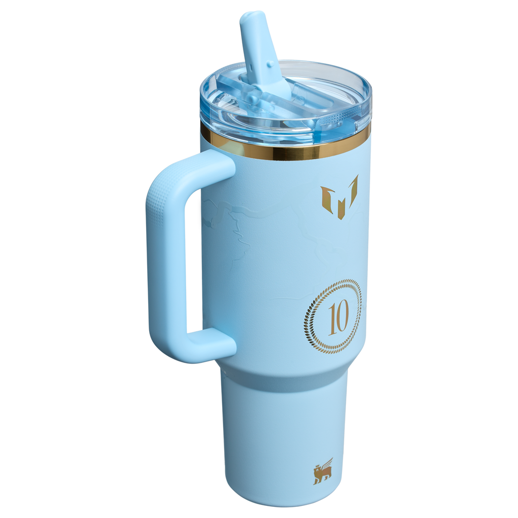 The Messi x 1913 Stanley Quencher ProTour Flip Straw Tumbler: 40 oz