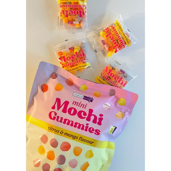 Tropical Fields Citris & Mango Flavor Mini Mochi Gummies - 50g