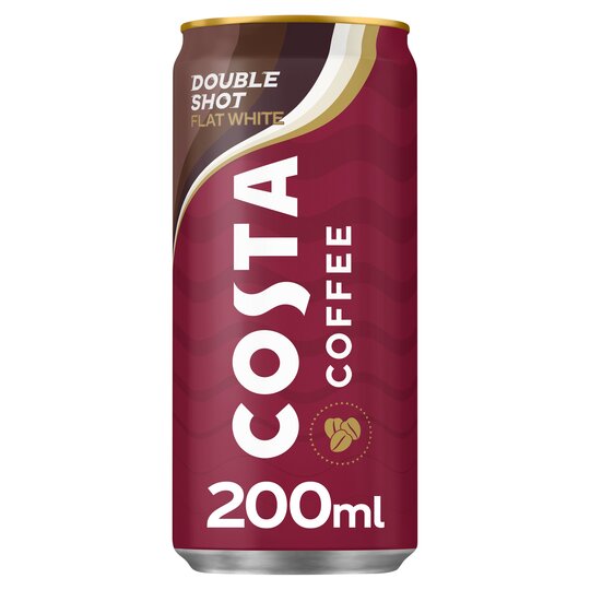 Costa Coffee Flat White, Coffee Drink - 200ml