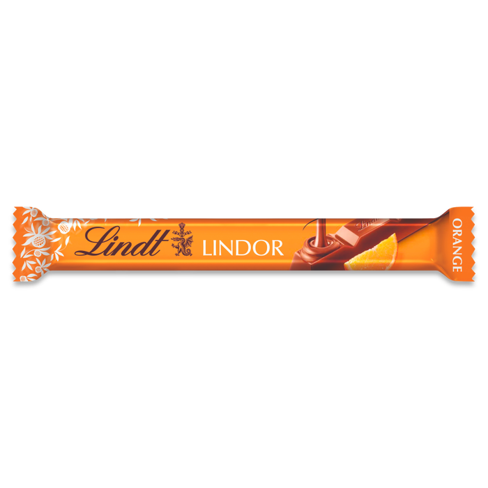 Lindt Lindor Milk Orange Chocolate Stick, 38g