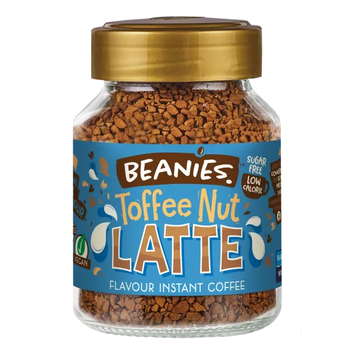 BEANIES FLAVOUR COFFEE - Toffee Nut Latte (50g)