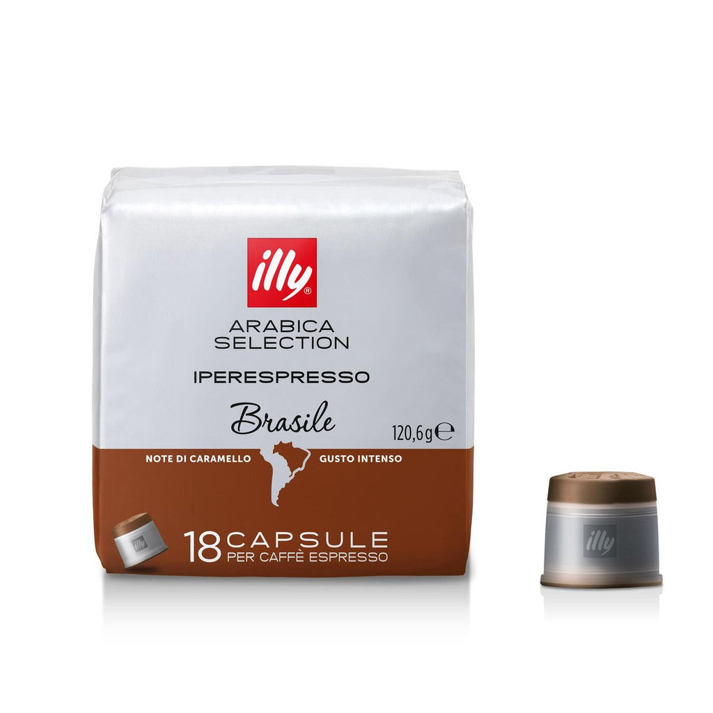 illy IperEspresso Brasil- 18 Capsule Pack