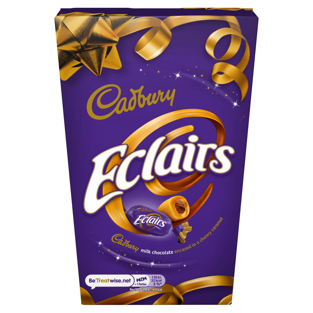 Cadbury Eclairs, Caramel Chocolate Bites - 350g